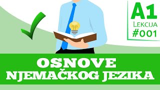 Prve osnove Njemačkog jezika A1L1  Njemački za početnike A1  EGA [upl. by Cavan350]