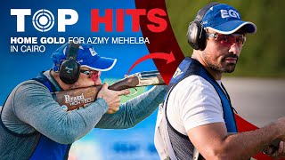 Azmy Mehelba Bags Home Gold in Cairo World Cup  ISSF Top Hits [upl. by Ociredef]