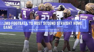 JMU football to host second straight home game [upl. by Esther477]