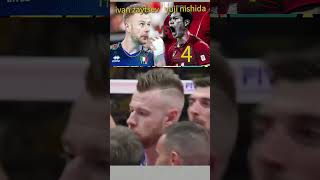 yuji nishida vs ivan zaytsev volleyball kings [upl. by Helsell36]