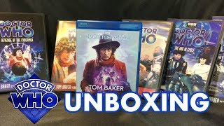 Doctor Who Tom Baker  Fourth Doctor US Bluray UNBOXING Complete Season One [upl. by Kone]