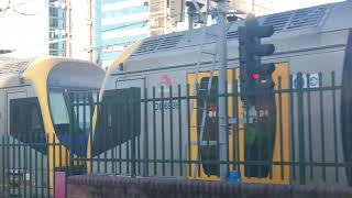 Wyong bound OSCar H1 and H17 departing Central platform 16 [upl. by Eilyk]