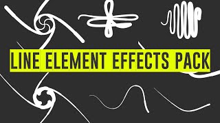 Green screen line element effects pack  Copyright free [upl. by Sykes]