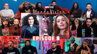 WandaVision Episode 8 Reaction Mashup  Previously On [upl. by Lumbard]