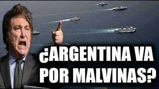 Mayor Despliegue Naval de Argentina en Años ¿Aviso el Reino Unido y las Malvinas [upl. by Tiffany]