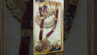 New stock dulhan set bridal bridaljewellery wedding weddingseason trending youtubeshorts [upl. by Anig85]