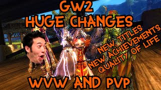 GW2 New Competitive Modes Massive Update  Not expected at all [upl. by Gabbey20]