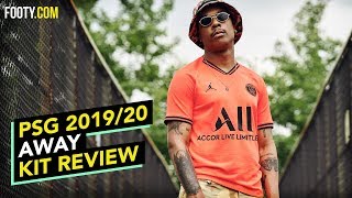 PSG 201920 NIKE x JORDAN AWAY SHIRT  KIT REVIEW [upl. by Ahseram]