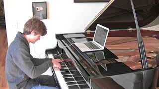 Drake Gods Plan Elliott Spenner Piano Cover [upl. by Giamo]