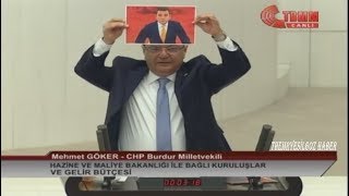 CHP BURDUR MİLLETVEKİLİ MEHMET GÖKER MECLİS KONUŞMASI18 ARALIK 2018 [upl. by Ayel564]