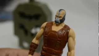 Batman The Dark Knight Rises Quick Change Arsenal Bane Toy Review [upl. by Nylrac]