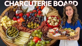 How to Make a Charcuterie Board  ULTIMATE CHEESE BOARD [upl. by Atilehs]