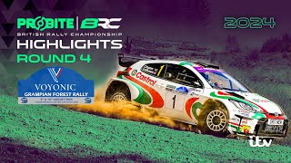 Voyonic Grampian Forest Rally Highlights I 2024 Probite British Rally Championship [upl. by Khudari]