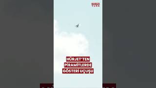 HÜRJET Mısırda gösteri uçuşu yaptı shorts haber hürjet [upl. by Hanoj]