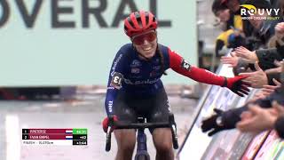 Highlights 2022 UCI Cyclocross World Cup Hulst  Elite Women [upl. by Anelrahc]