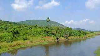 View out side the train SMVB Howrah express [upl. by Pentheam]