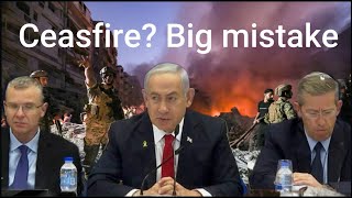 Ceasefire Big mistake Israel Hezbollah war [upl. by Eenar]