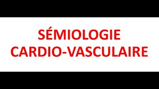 Semiologie Cardiaque  Interrogatoire Partie 1 FMPC [upl. by Kynthia]