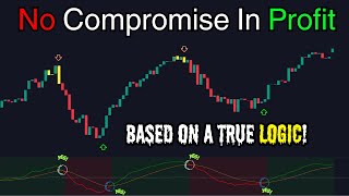 Exact ENTRY amp EXIT Signals with Zero Lag This NEW Indicator Based on True Logic [upl. by Bergmann]