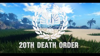 20th Hunger Games Death Order [upl. by Yennep]