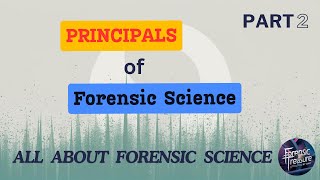 Principles Of Forensic Science  BSc amp MSc Forensic Science  Part  2 TANVI [upl. by Robinia555]