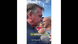 Bolsonaro Somente Conservadores Sofrem Atentados Após Tentativa Contra Trump [upl. by Navi]