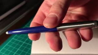 Parker Jotter ballpoint pen [upl. by Puri]