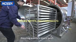 Customized retort machine sterilizing from Mosen autoclave [upl. by Eixid406]