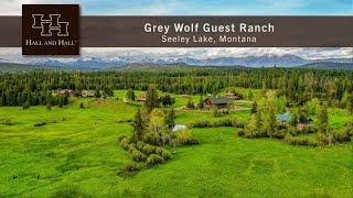 Montana Ranch For Sale  Grey Wolf Guest Ranch [upl. by Snell]