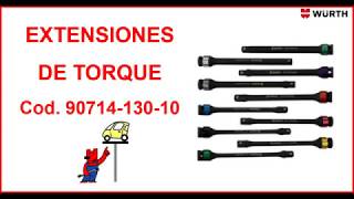 Extensiones de Torque Wurth Cod 9071413010 Torque Stick [upl. by Valentine]