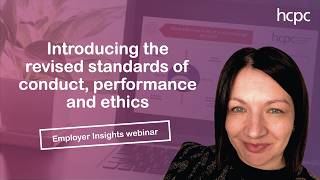 Revised standards of conduct performance and ethics  Employer Insights [upl. by Persian]