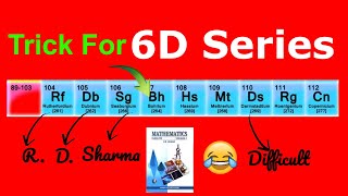 Trick To Remember 6d Series Last Transition Elements Series  Periodic Table InorganicChemistry [upl. by Ahsitram824]