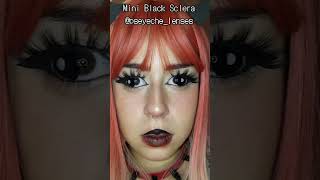 All Black Mini Sclera Contacts [upl. by Caritta]