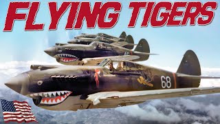 FLYING TIGERS WW2 Missions That Changed The War  Curtiss P40 WarHawk  Full Documentary [upl. by Adnara435]