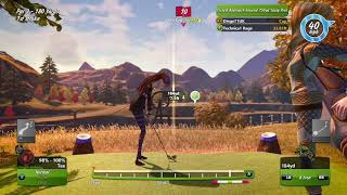 Powerstar golf chips putts and a hole in 1 [upl. by Thornburg]