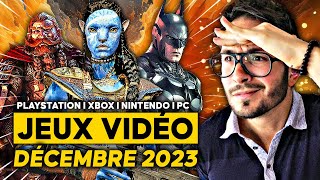 TOP JEUX VIDÉO DÉCEMBRE 2023 🌟 Les incontournables PS5 I Xbox Series I Nintendo Switch I PC [upl. by Nileve854]