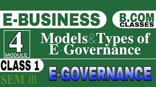 Kerala University BCom 3rd Semester EBusinessModule 4EGovernanceMalayalam Class [upl. by Ecnaiva783]