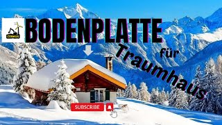 BODENPLATTE ANLEITUNG TIMELAPSE TRAUMHAUS 2024 [upl. by Llorrac767]