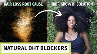 Natural DHT Blockers to Boost Hair Growth  Reduce shedding Increase Hair Growth amp Thickness [upl. by Desdamona929]