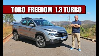 Teste Fiat Toro Freedom 2022 13 Turbo flex  com Emilio Camanzi [upl. by Schinica]