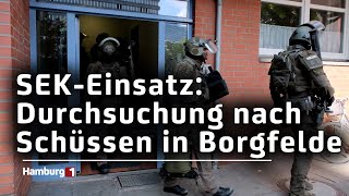 Nach Schüssen in Borgfelde Zwei Wohnungen durchsucht [upl. by Evered]