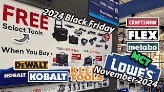 Black Friday BOGO Sales at lowes [upl. by Gerbold652]