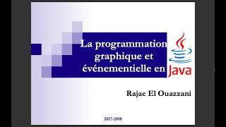 Chapitre 7 La programmation événementielle en Java 22 [upl. by Nawiat88]