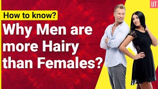 Why men are more hairy than females [upl. by Busby]