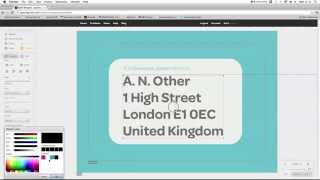 Diginate Online Designer tutorial Make a label [upl. by Eurd843]