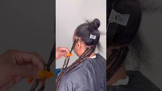 DIY FAUX LOCS HOW TO DO GODDESS LOCS shorts hair hairstyle goddess locs howto diy [upl. by Kirtley675]