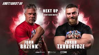 John Brzenk vs Zurab Tavberidze  EAST vs WEST 3 [upl. by Sucirdor461]