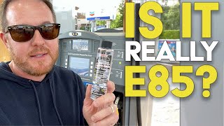 E85 Fuel Test at the Pump [upl. by Seadon]