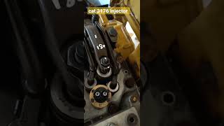 caterpillar 3176 injector adjustment dieselengine shorts short [upl. by Darach]