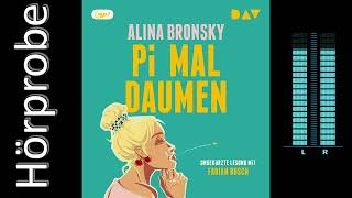 Alina Bronsky Pi mal Daumen Hörbuchvorstellung [upl. by Alic]